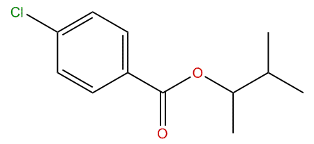 3-Methylbutan-2-yl 4-chlorobenzoate